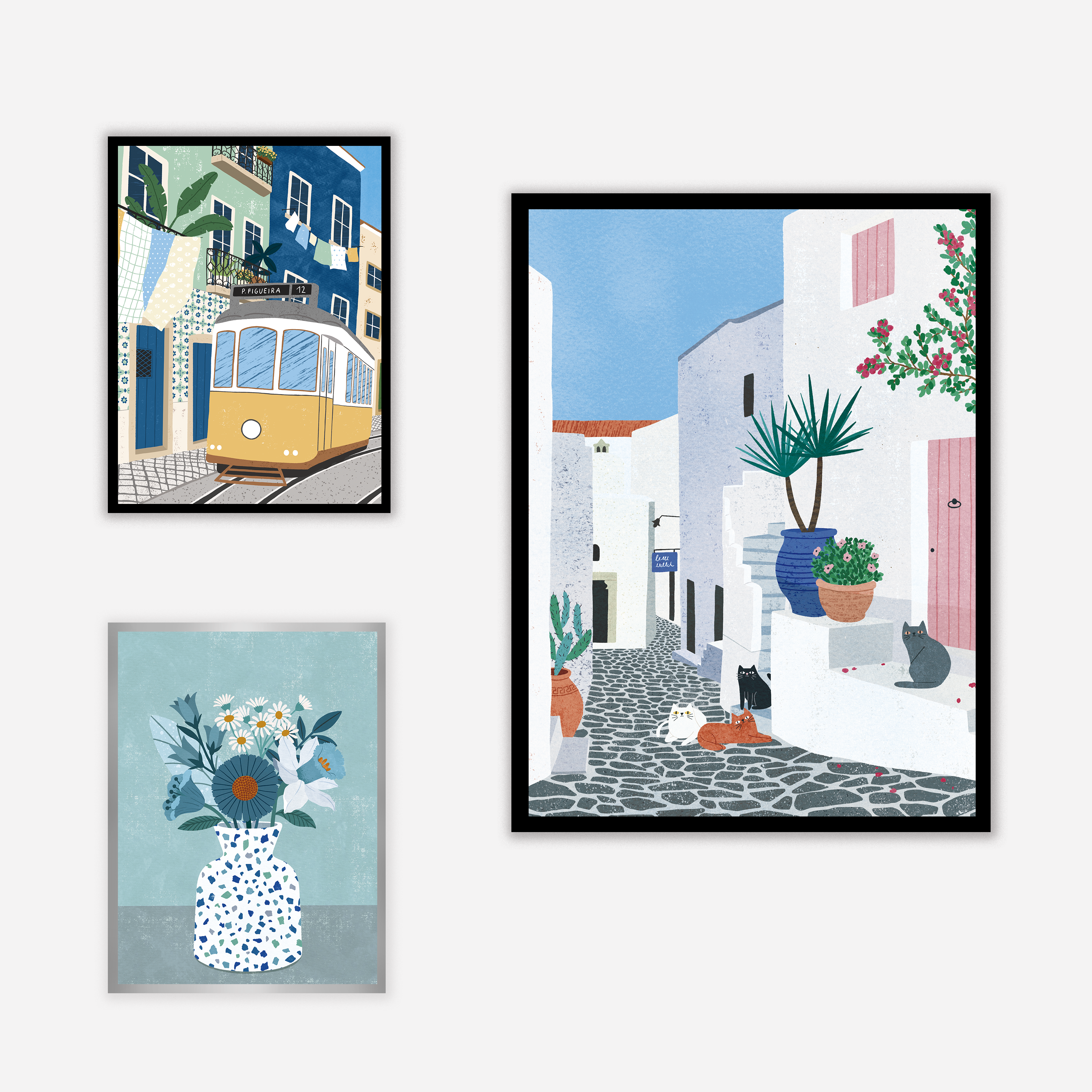 Lisbon Tram Art Print