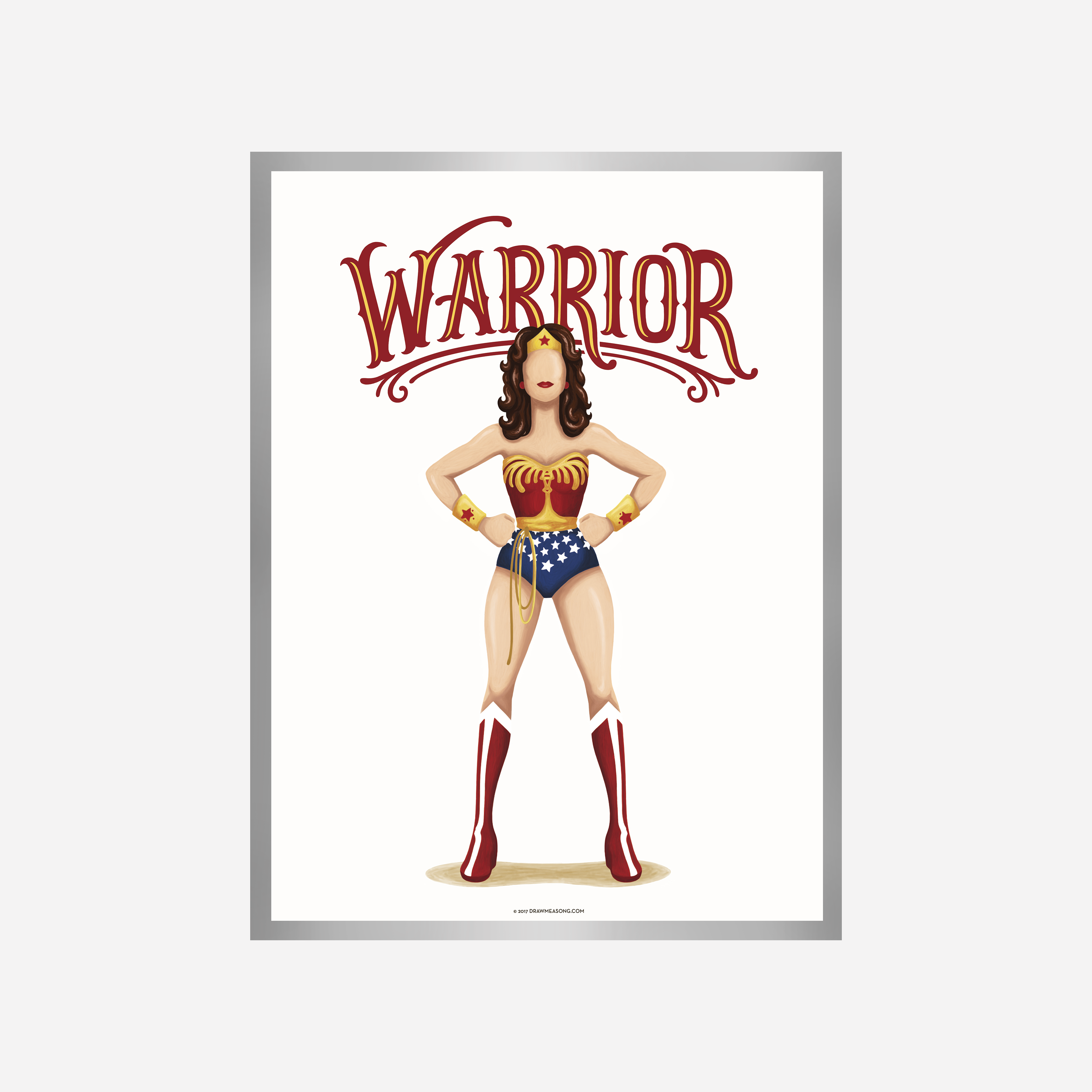 Wonder Woman Warrior Art Print