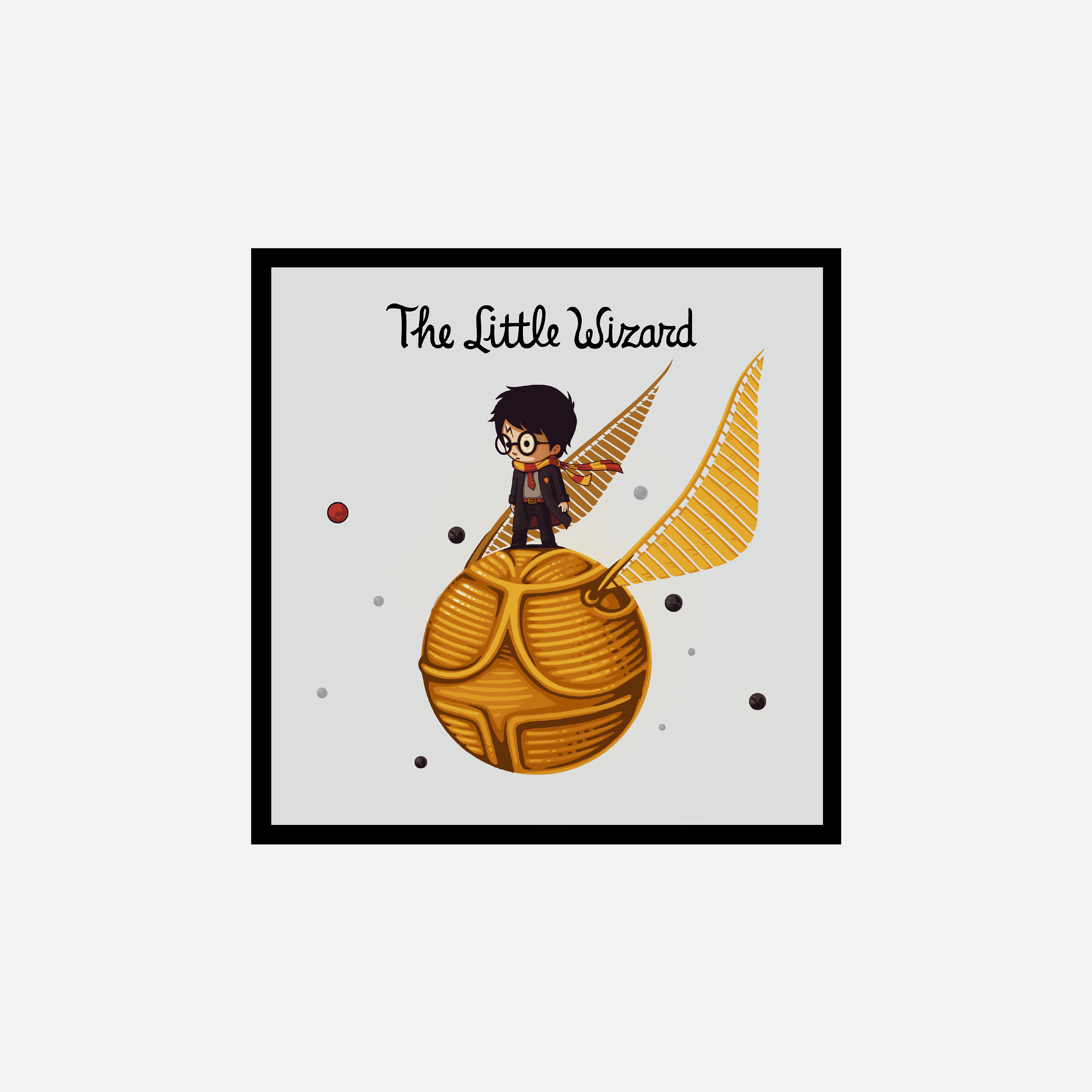 The Little Wizard Art Print