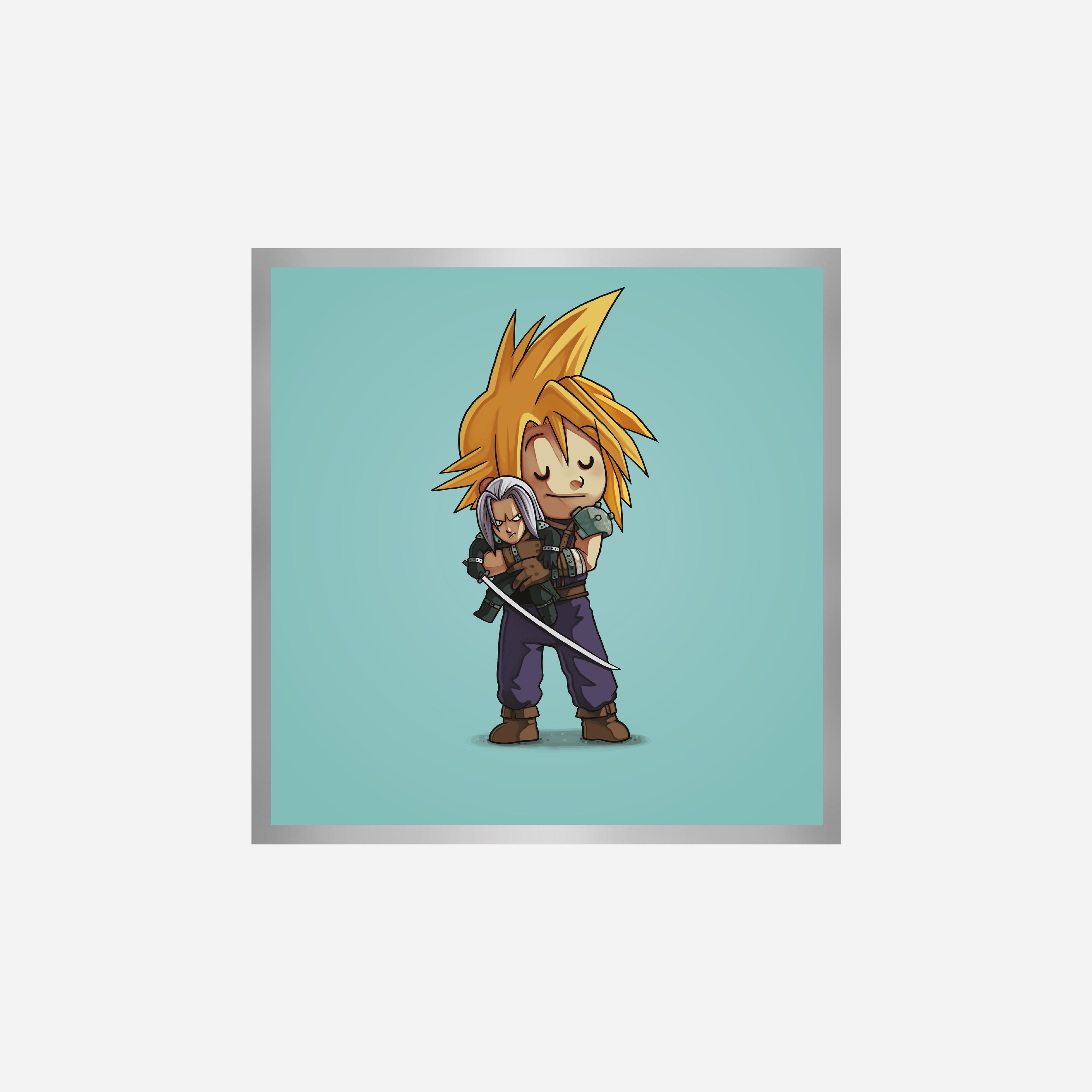 Cloud Final Fantasy Art Print