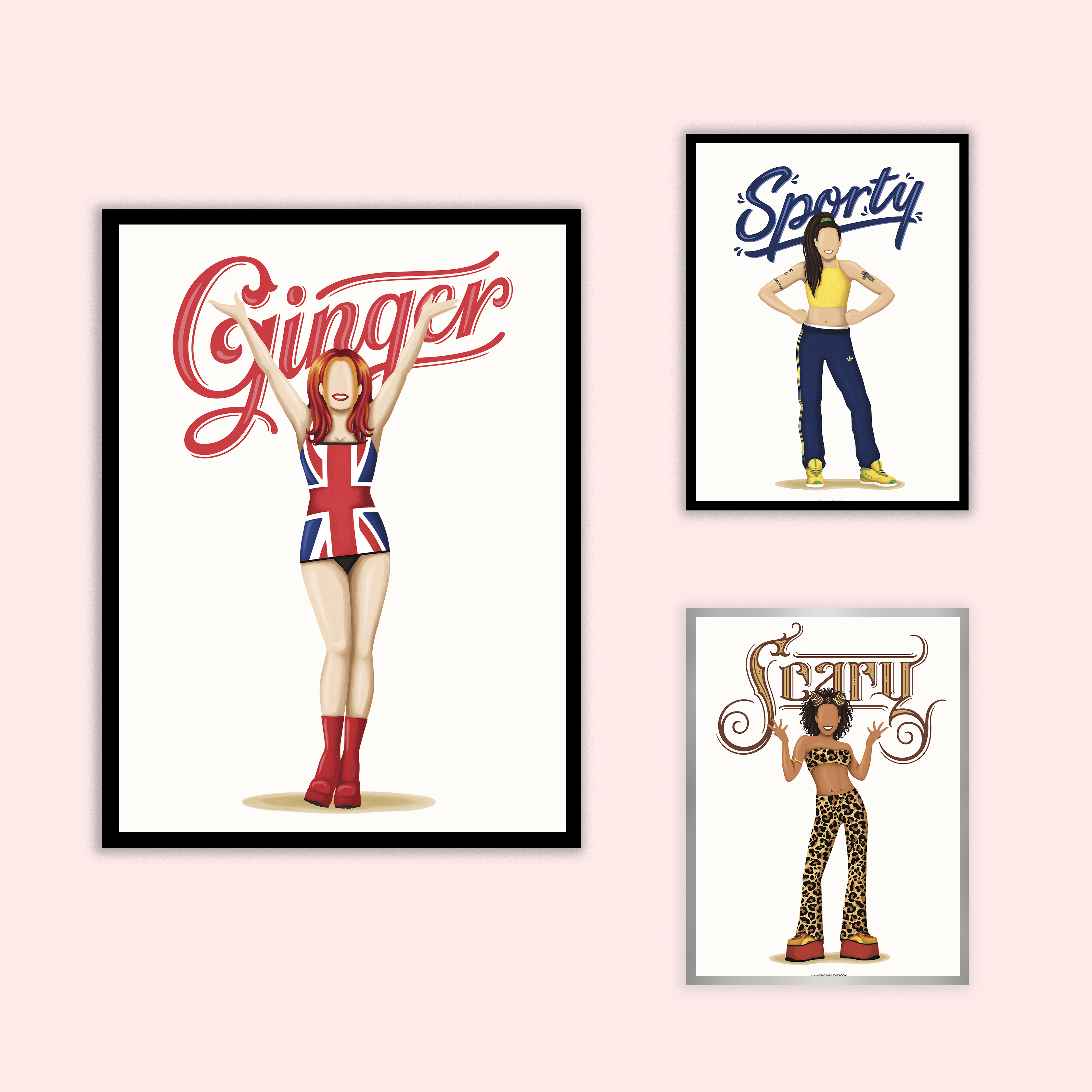 Ginger Spice Art Print