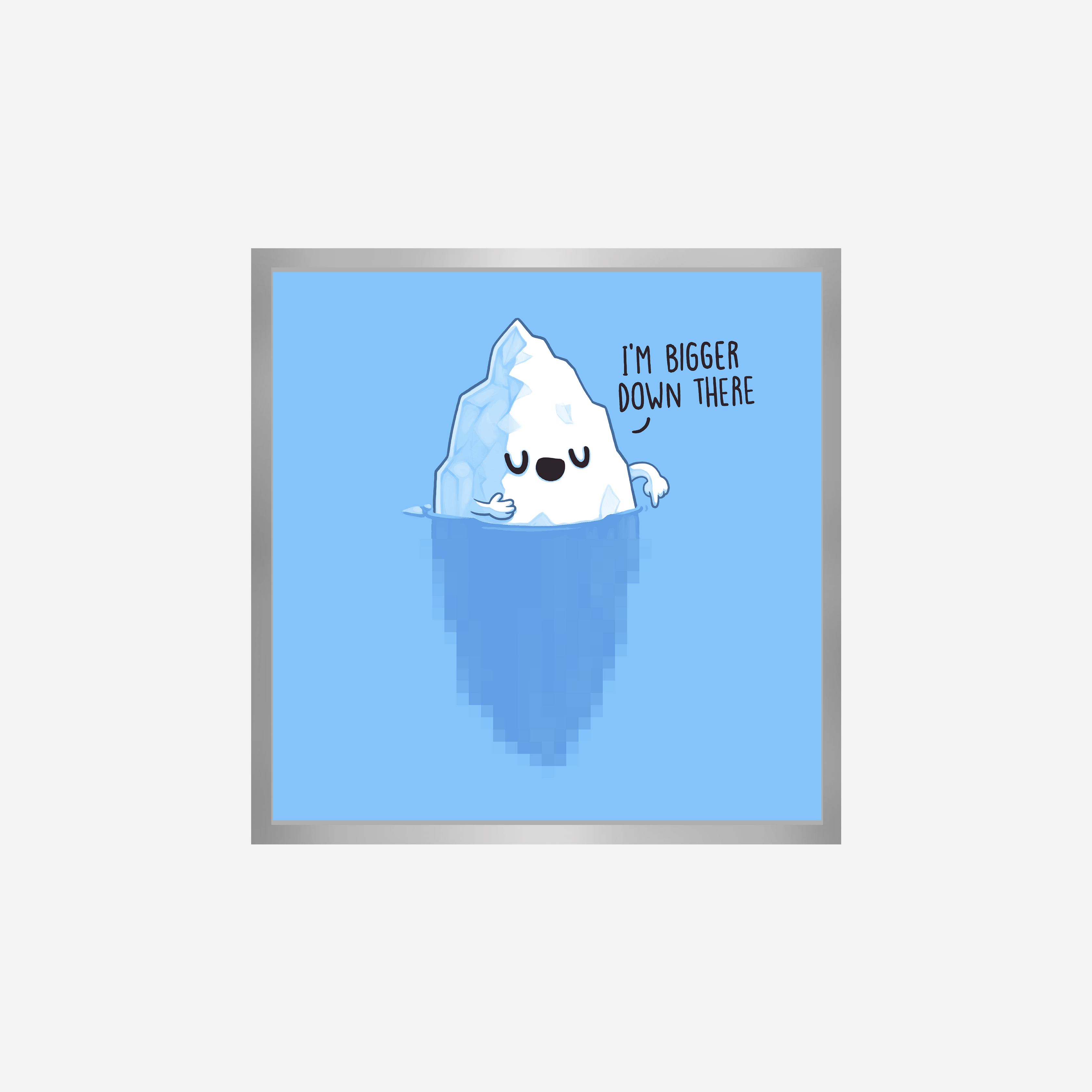 Bigger Iceberg Art Print