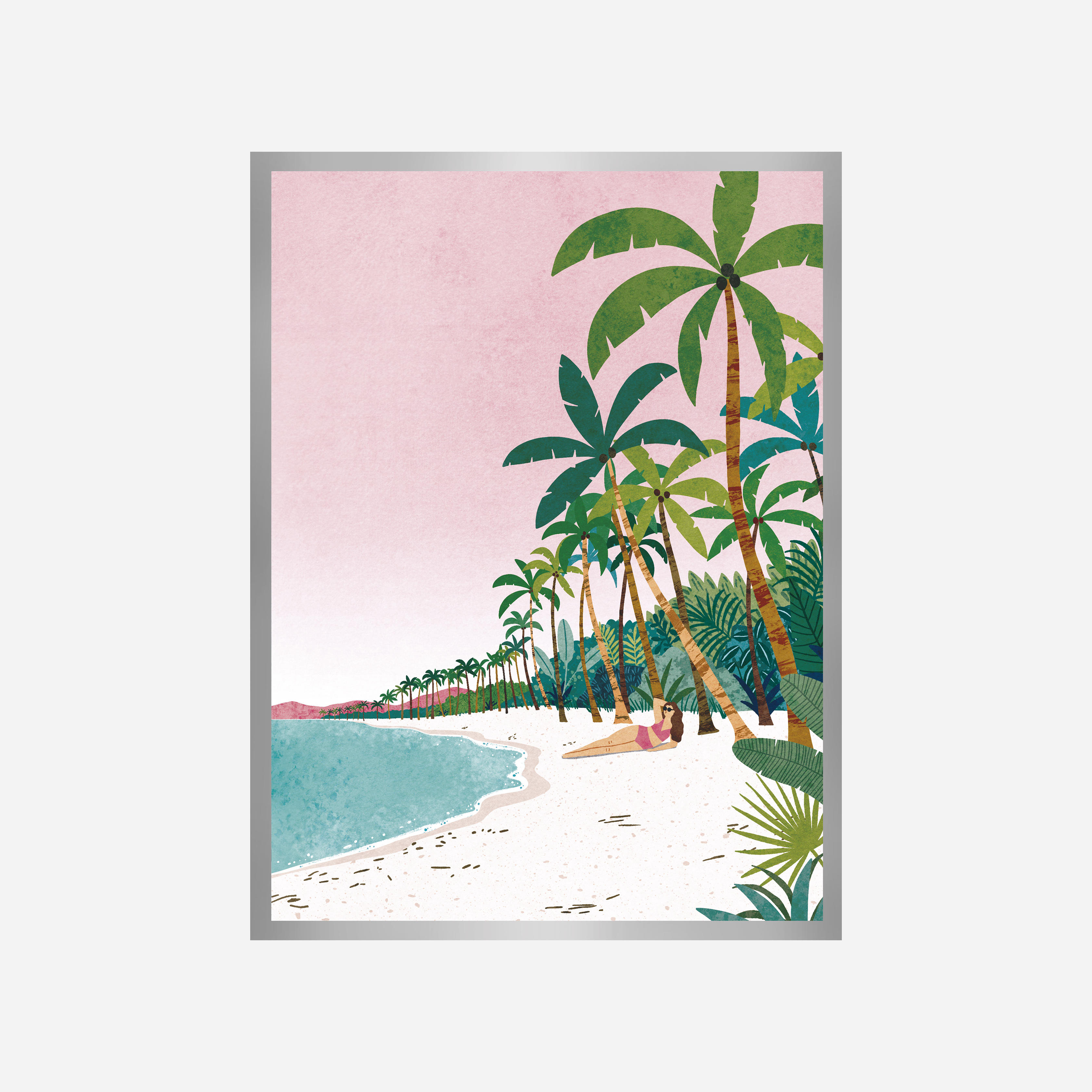 Beach Vibes Art Print