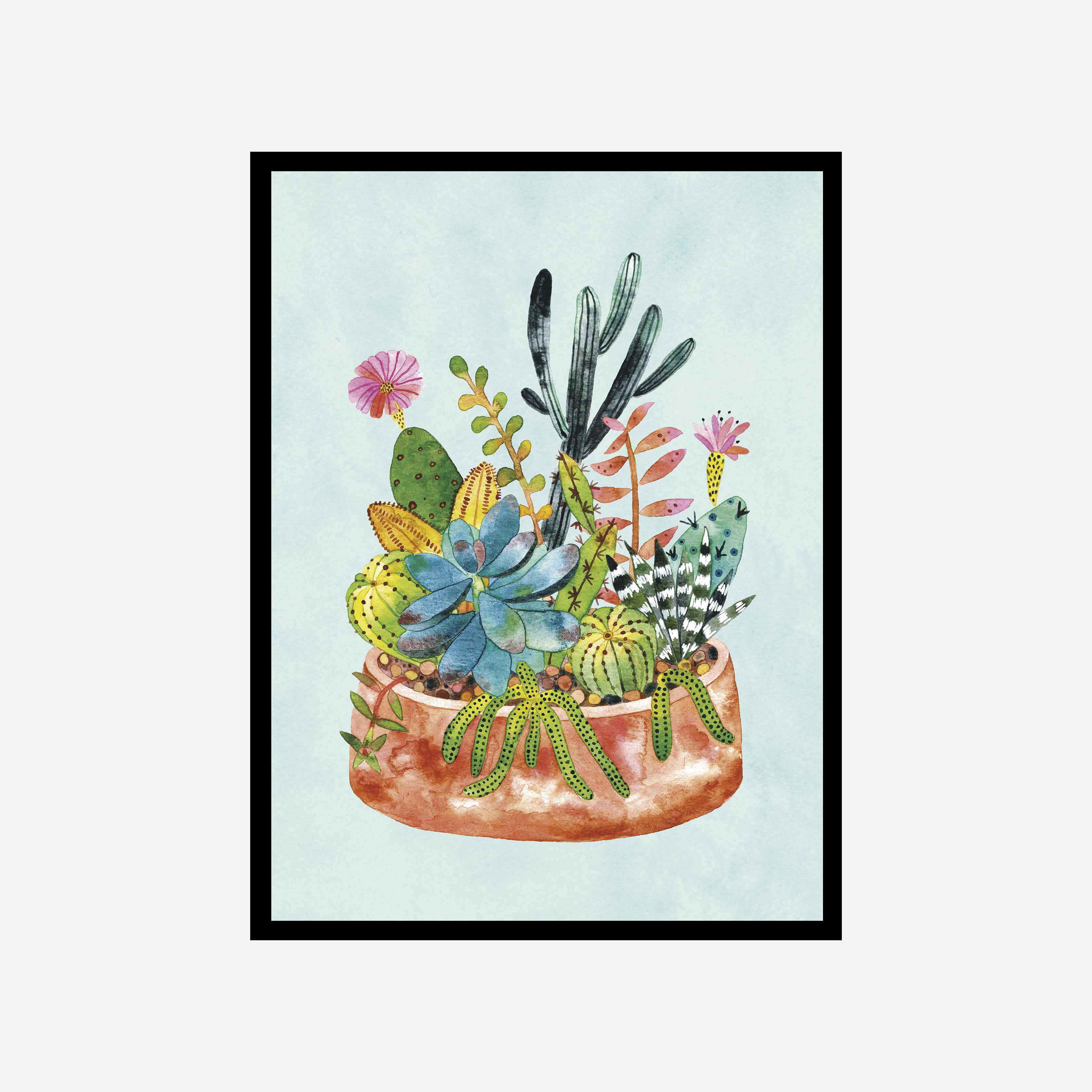 Terrarium Art Print