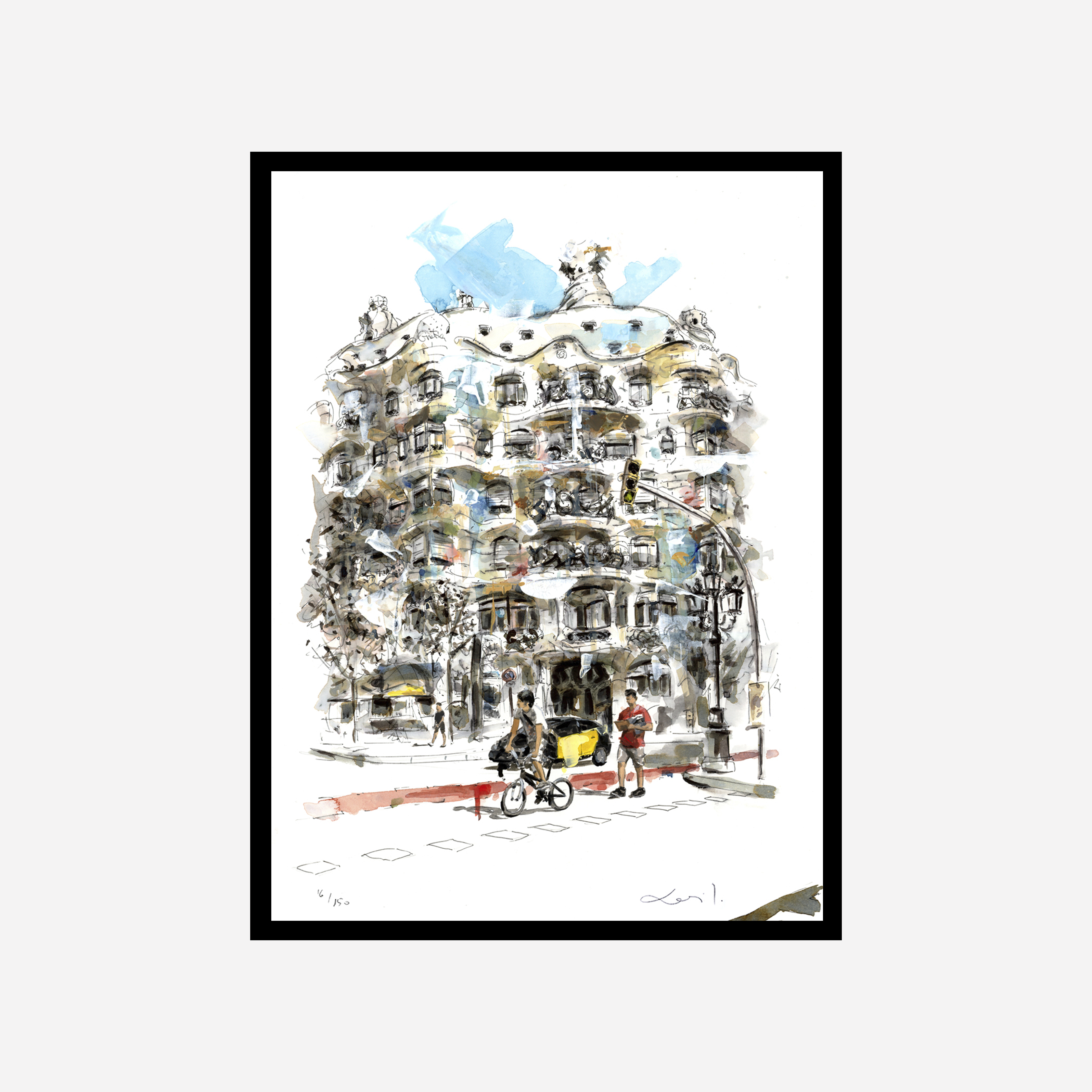 Casa Mila - La Pedrera Art Print