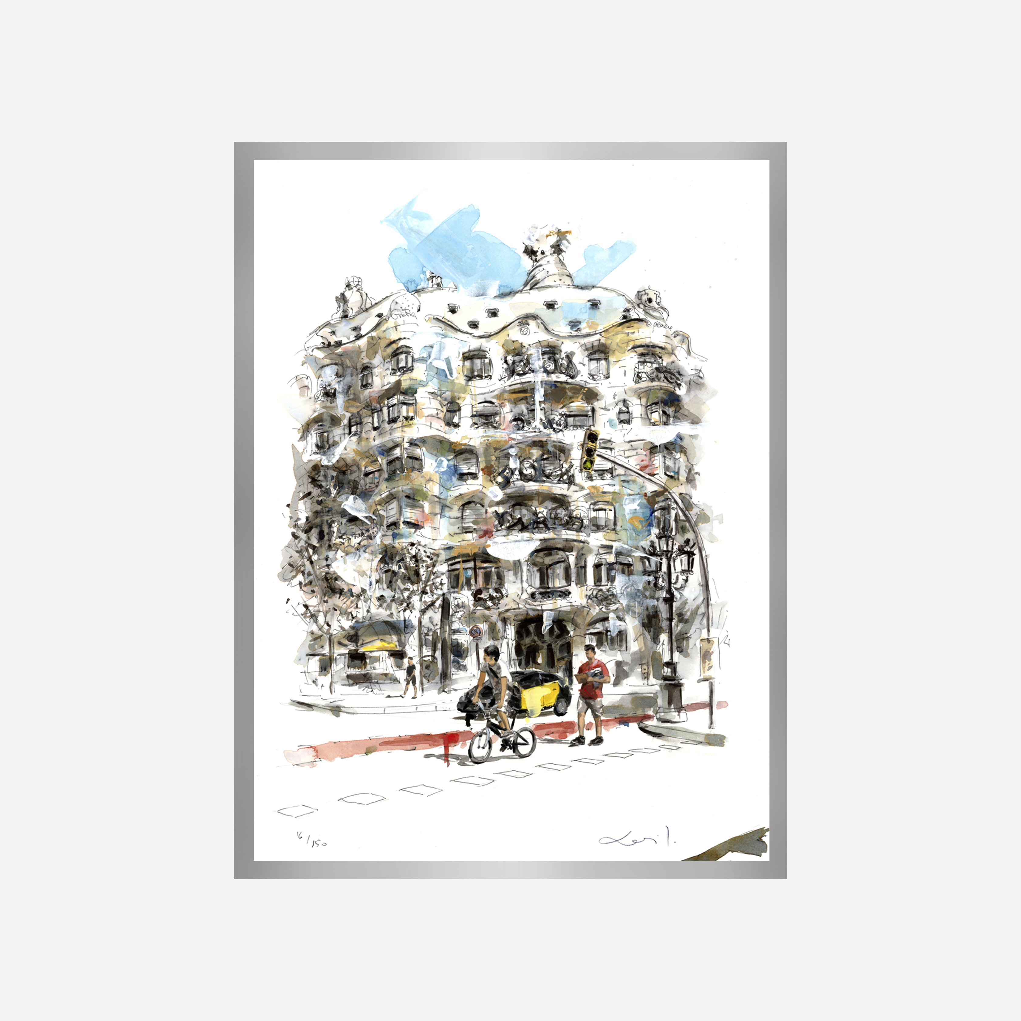 Casa Mila - La Pedrera Art Print